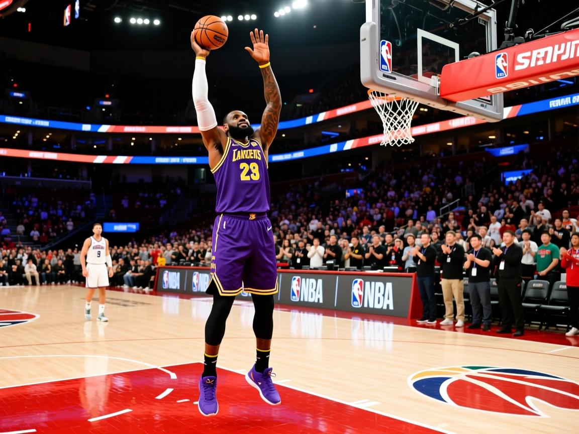 球星詹姆斯斩获新赛季首个三双，引发球迷热议  第1张