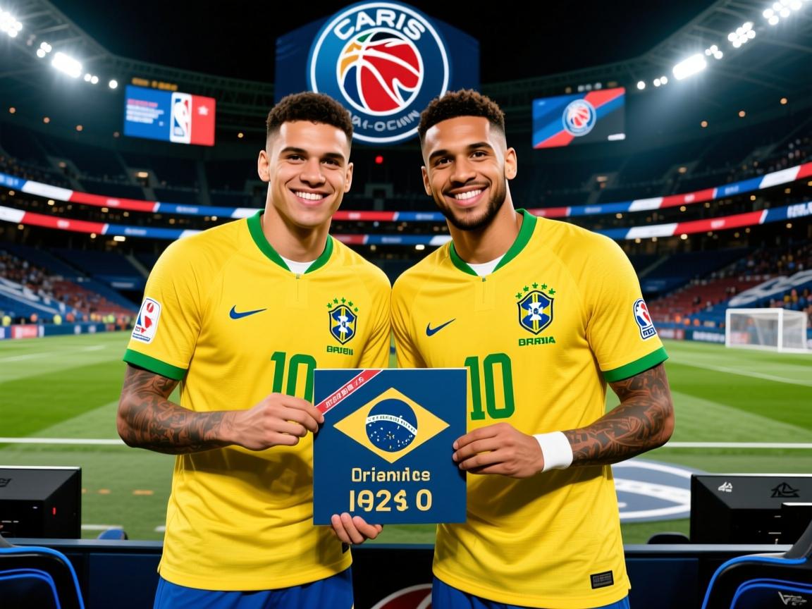 巴黎创纪录签下巴西国脚双星，强化阵容实力  第2张