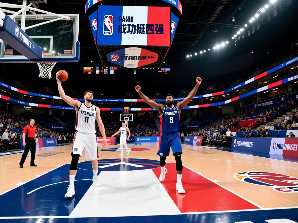 法国男篮再次逆袭,成功挺进四强 第4张