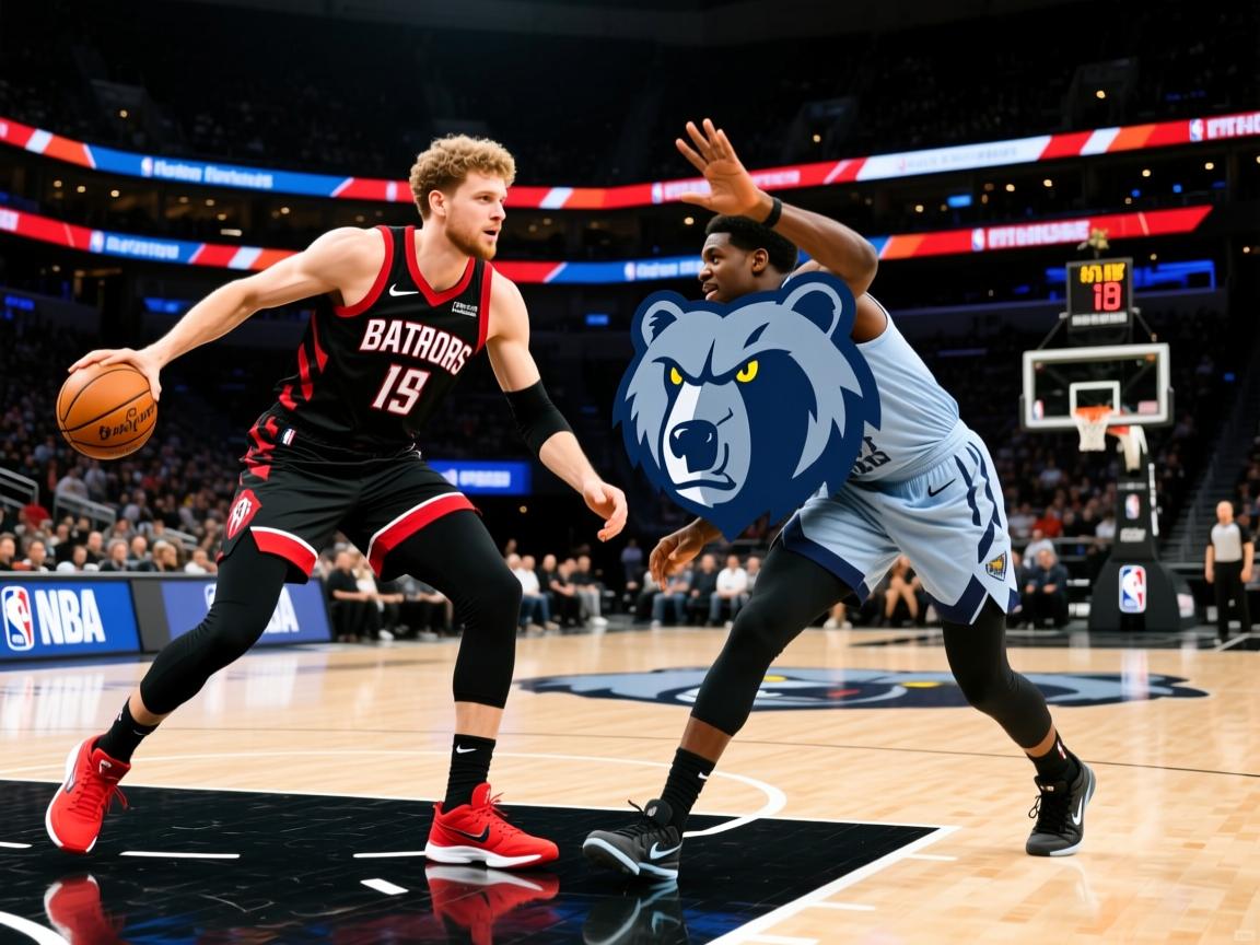 猛龙客场击败灰熊，范弗利特关键时刻发挥稳定  第3张